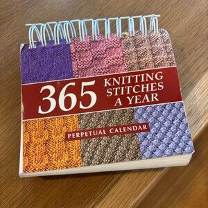 365 Knitting Stitches a Year Perpetual Calendar